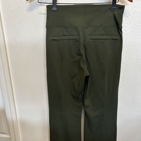 ATHLETA Delancey Straight Leg Pant Aspen Olive Green Athleisure Travel Sz  XS TP - Picture 4 of 11